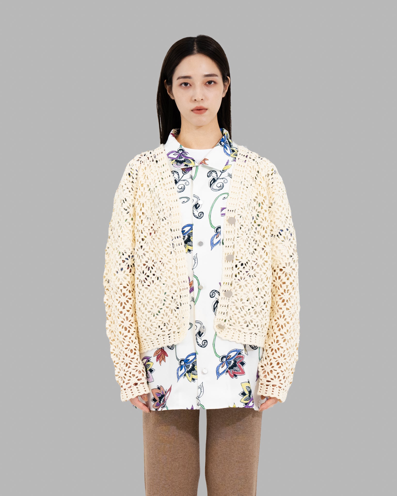 Off white clearance knit cardigan